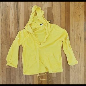 J. Crew Yellow Pull Over, Small
